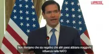 Usa-Ue, Rubio: "Non chiediamo allEuropa di essere un vassallo"