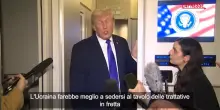 Ucraina, Trump: "Deve sedersi al tavolo dei negoziati al pi&ugrave; presto"