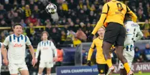 Champions League, Borussia Dortmund-Atalanta 2-0