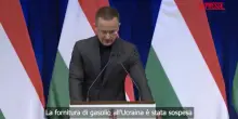 Ungheria, sospese consegne di gasolio a Kiev: "Si ripristini il flusso di petrolio russo"