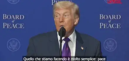 Board of Peace, Trump: "Alcuni stanno cercando di fare i furbi ma con me non funziona"