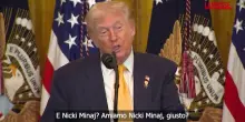 Usa, Trump: "Amo Nicki Minaj, la sua pelle &egrave; cos&igrave; bella"