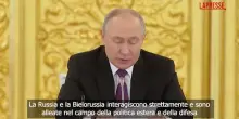 Putin riceve Lukashenko al Cremlino: "Insieme resistiamo a pressione sanzioni"