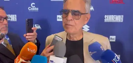 Sanremo 2026, Bocelli: &ldquo;Serve una direzione artistica valida, non importa uomo o donna&rdquo;