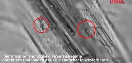 Attacco allIran, Israele diffonde filmato dei raid nellovest del Paese