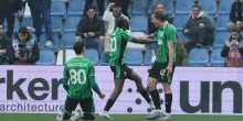 Sassuolo-Atalanta 2-1, impresa degli emiliani: in 10 per 80 minuti