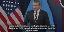 Iran, Hegseth conferma: sottomarino Usa ha affondato nave da guerra Teheran