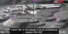 Iran, Israele abbatte jet di Teheran: il video diffuso dallesercito israeliano