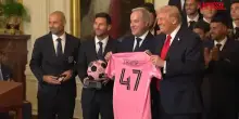 Usa, Lionel Messi e l&rsquo;Inter Miami celebrati dal presidente Trump: "Sei meglio di Pel&eacute;"