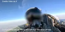 Iran, pilota israeliano gira video mentre &egrave; su un F16: "Raggiungeremo ogni nemico. Buon Shabbat"