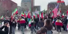 Iran, a New York la manifestazione a sostegno della guerra
