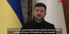 Ucraina, Zelensky: "Nostri esperti in Medio Oriente per aiutare contro i droni iraniani"