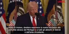 Trump: "Iran nazione di terrore e odio, stanno pagando prezzo molto alto"