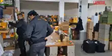 Napoli, individuato showroom del falso: sequestrati oltre 25mila capi dabbigliamento
