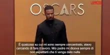 Oscar 2026, Michael B. Jordan miglior attore: &ldquo;Sogna in grande. Sii gentile&rdquo;