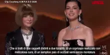 Oscar 2026, Anna Wintour e Anne Hathaway: il siparietto sul palco