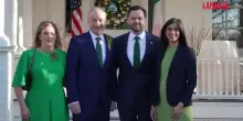 Usa, Vance ospita a colazione Micheal Martin per la Festa di San Patrizio