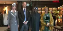 Regno Unito, William e Kate ricevono il presidente della Nigeria