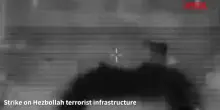 Libano, colpiti obiettivi di Hezbollah: il video dellIdf