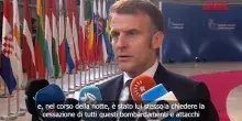 Iran, Macron: "Questa escalation &egrave; sconsiderata"