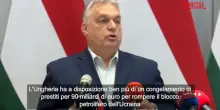 Ucraina, Orban: "Ulteriori misure contro Kiev"