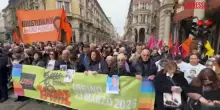 Torino, la manifestazione di Libera contro la mafia: il momento in cui sono stati letti i nomi delle vittime