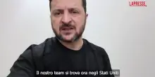 Ucraina, Zelensky: "Diplomazia prosegue e stiamo lavorando per porre fine alla guerra"