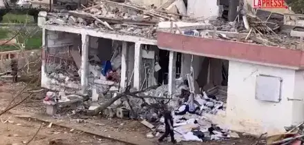 Israele, le immagini della citt&agrave; di Dimona dopo lattacco missilistico dellIran