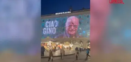 Gino Paoli, omaggio di Regione Liguria: musica in diffusione e maxischermo illuminato