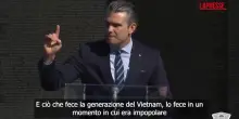 Usa, Pete Hegseth rende omaggio ai veterani del Vietnam