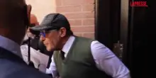 Antonio Banderas alla processione di Malaga per la Domenica delle Palme