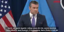 Iran, Hegseth: "Colloqui attivi e concreti, per ora negoziamo con le bombe"