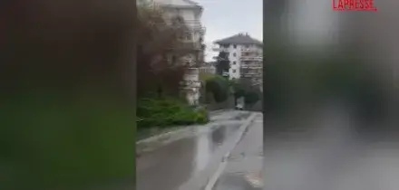 Maltempo, smottamenti a Chieti: traffico paralizzato e strade chiuse