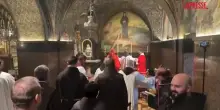 Gerusalemme, il cardinale Pizzaballa nella Chiesa del Santo Sepolcro