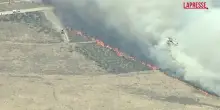 Stati Uniti, vasto incendio nel sud della California