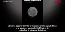 Artemis II, gli astronauti entrano nella sfera di influenza della Luna: lannuncio della Nasa in diretta