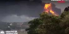 Panama, i video della palla di fuoco dopo lesplosione di unautocisterna vicino al Ponte delle Americhe