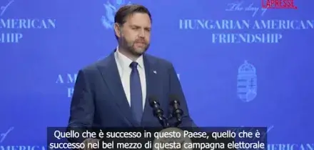 Ungheria, Vance: "In questa campagna elettorale uno dei peggiori esempi di ingerenza straniera mai vista"
