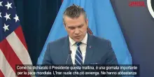 Iran, Hegseth: "Vittoria storica, Iran decimato.  Nessun presidente coraggioso come Trump"