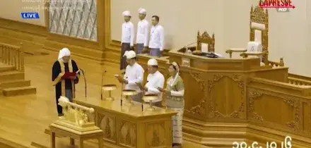 Myanmar, leader del golpe 2021 si insedia come presidente