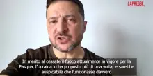 Ucraina, Zelensky: &ldquo;Tregua di Pasqua deve continuare oltre le festivit&agrave;&rdquo;
