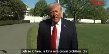 Iran, Trump: "Se la Cina invier&agrave; armi a Teheran si ritrover&agrave; in grossi guai"