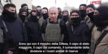 Libano, Netanyahu visita il territorio sotto il controllo israeliano e parla ai soldati