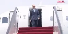 Qatar, larrivo del primo ministro pakistano Sharif