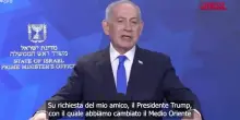 Libano, Netanyahu: "Non abbiamo ancora finito il lavoro"
