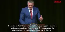 Iran, la preghiera di Hegseth al Pentagono che ricalca quella di Pulp Fiction