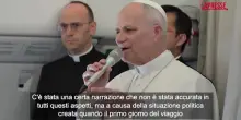 Papa: "Non &egrave; nel mio interesse discutere con Trump"