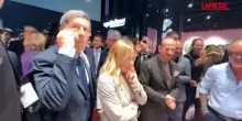Giorgia Meloni al Salone del mobile 2026