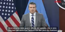 Iran, Hegseth: "La guerra &egrave; un dono per il mondo"