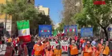 25 aprile, decine di migliaia di persone sfilano a Roma